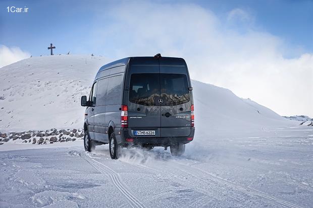 تصاویر رسمی مرسدس بنز اسپرینتر 4x4 